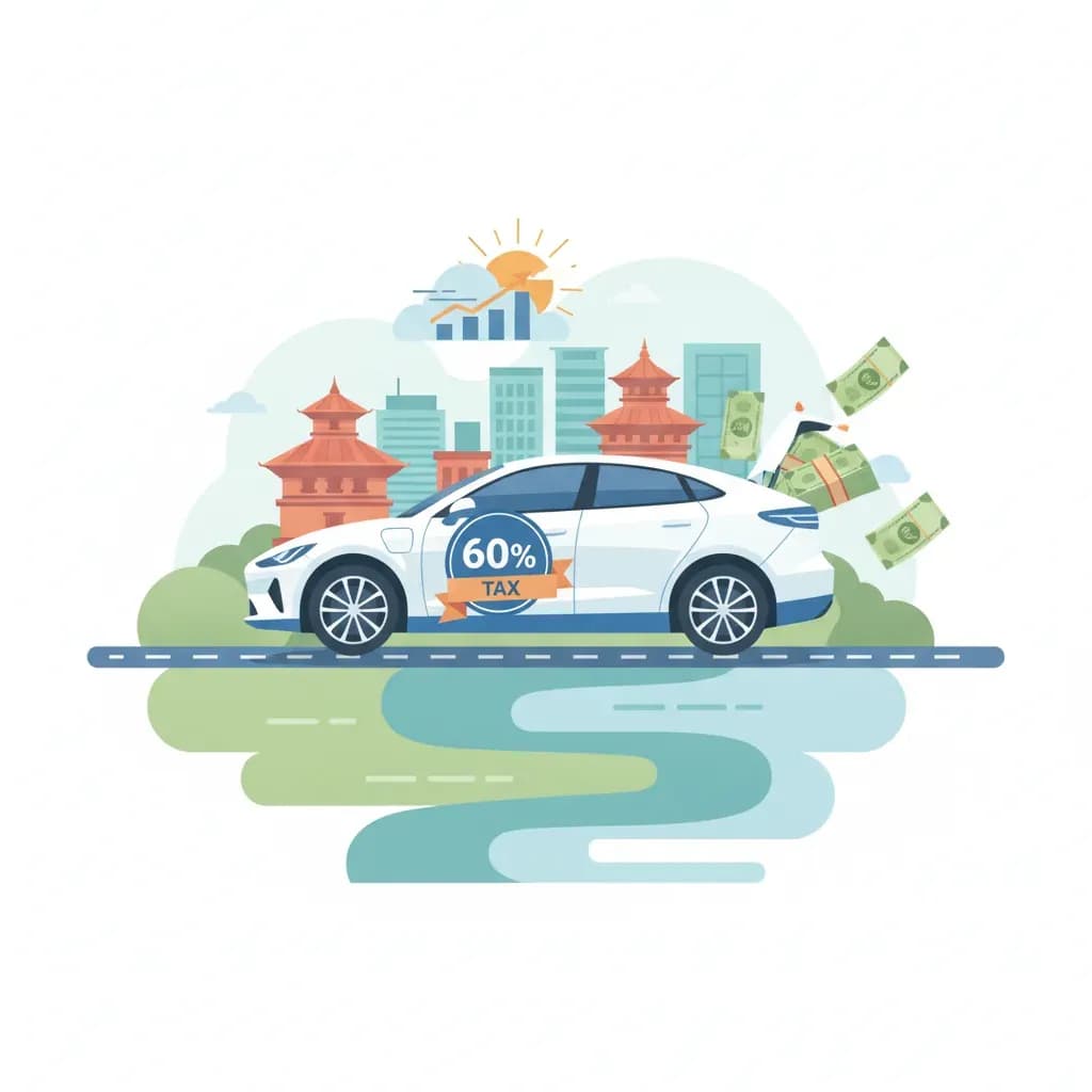 Nepal's EV Tax Bombshell: Rs 20–30 Lakh Band Now 20%