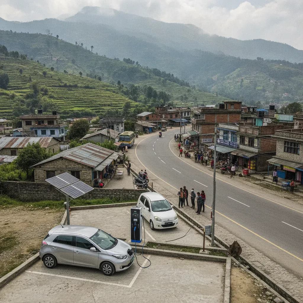 Nepal's Highway EV Charging Revolution: Rs 10M Govt Plan Is Fixing Range Anxiety on 3 Major Corridors